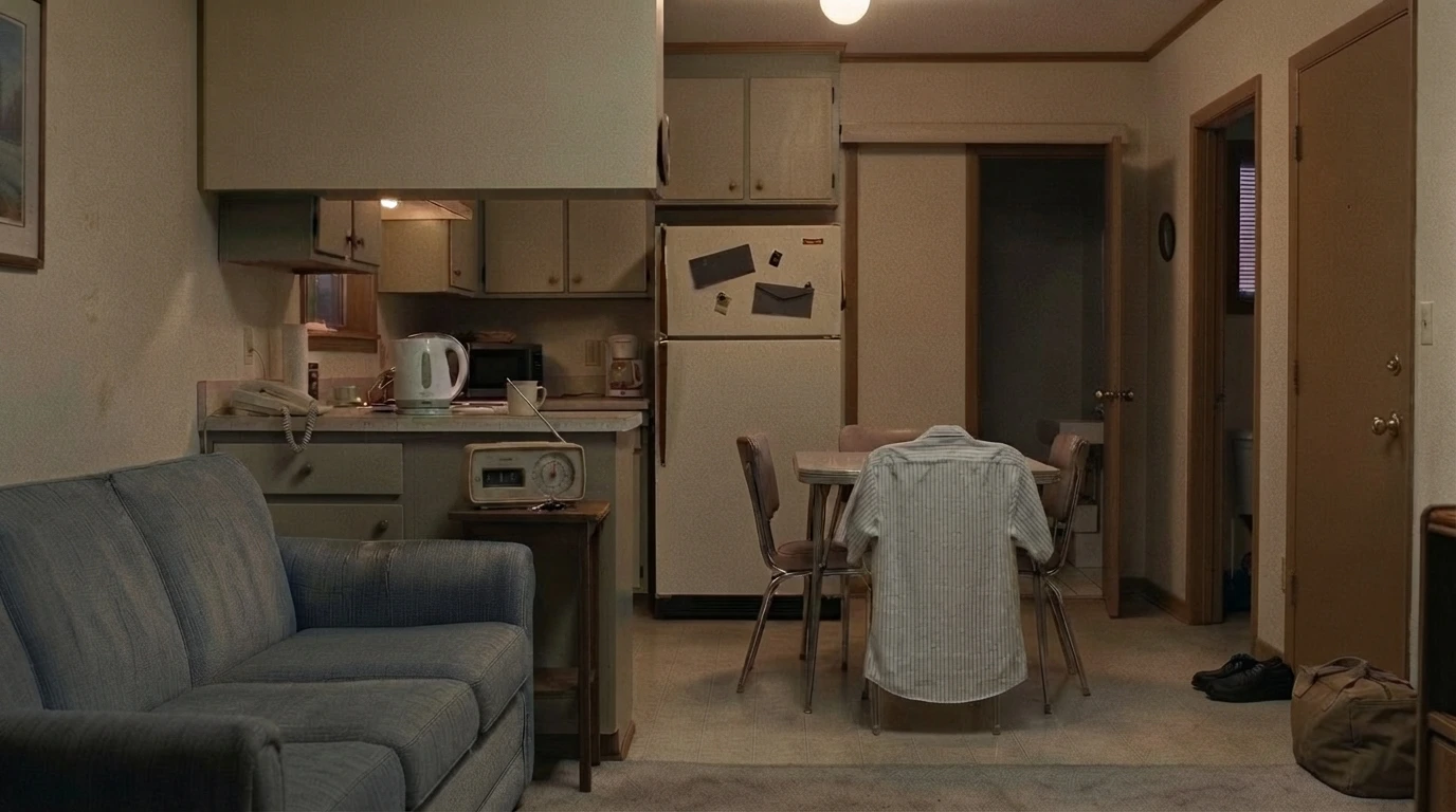APARTMENT / Kitchen and living space